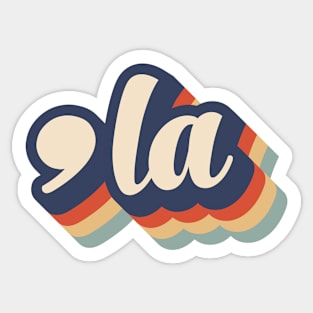 Vintage Kamala - Comma La Sticker